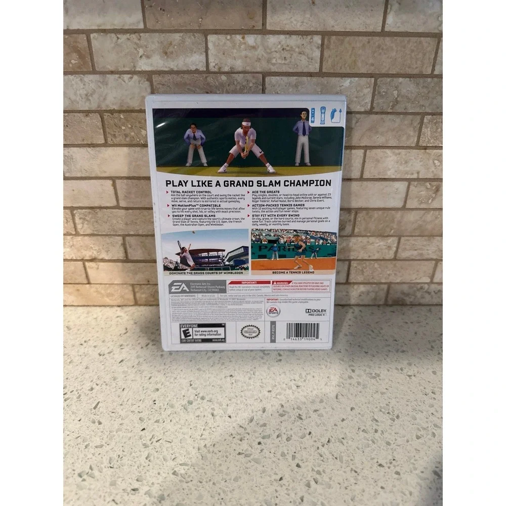 Grand Slam Tennis for Nintendo Wii cib   118‎